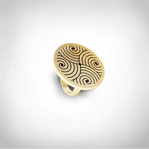 Bernadotte Jewellery Art Deco Wave gyűrű