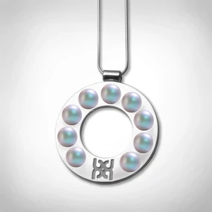 Bernadotte Jewellery Lollipop Azur nyaklánc ezüst