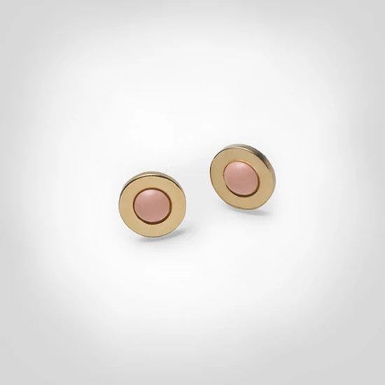 Bernadotte Jewellery Candy Korall fülbevaló