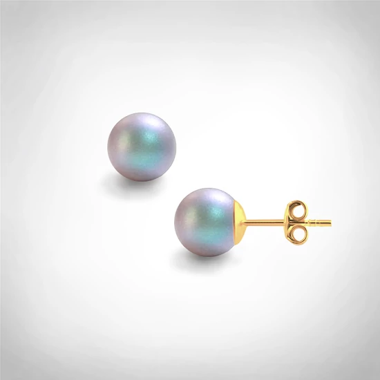 Bernadotte Jewellery Universe fülbevaló Azúr arany