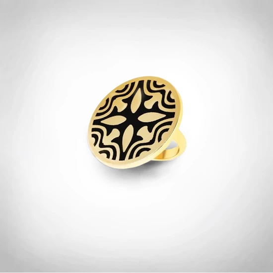 Bernadotte Jewellery Art Deco Flower gyűrű