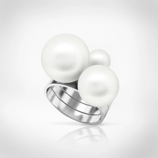 Bernadotte Jewellery Universe Iris gyűrű ezüst