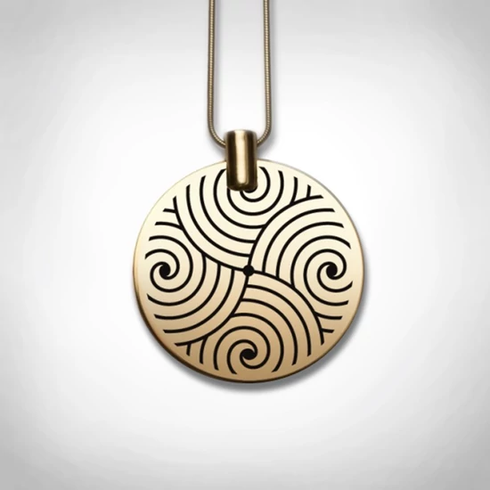 Bernadotte Jewellery Art Deco Wave nyaklánc