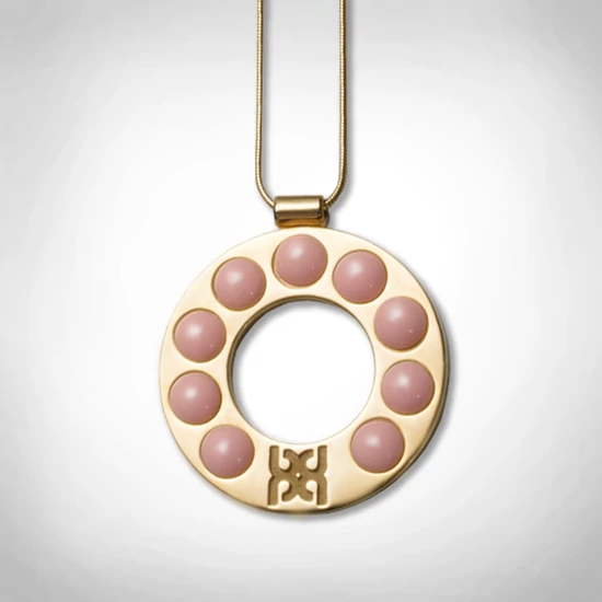 Bernadotte Jewellery Lollipop Korall nyaklánc