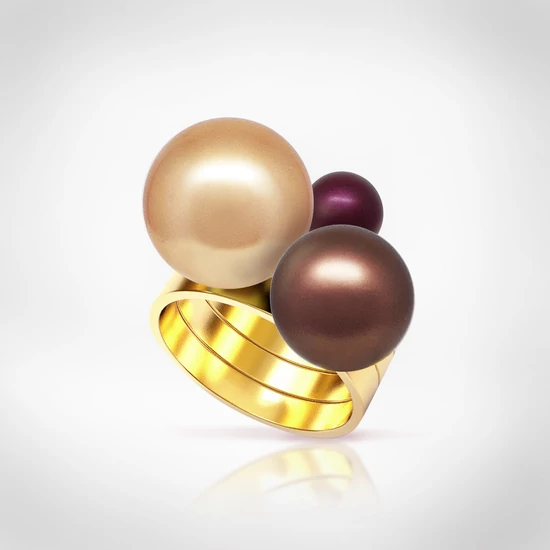 Bernadotte Jewellery Universe Joy gyűrű arany