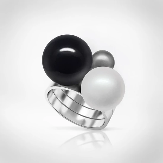 Bernadotte Jewellery Universe Mythos gyűrű ezüst