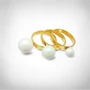Kép 2/5 - Bernadotte Jewellery Universe Glamour gyűrű arany