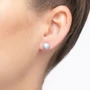 Kép 4/5 - Bernadotte Jewellery Universe fülbevaló Azúr