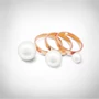 Kép 2/6 - Bernadotte Jewellery Universe Iris gyűrű rosegold