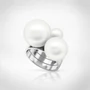 Kép 1/7 - Bernadotte Jewellery Universe Iris gyűrű ezüst