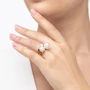 Kép 5/6 - Bernadotte Jewellery Universe Iris gyűrű rosegold