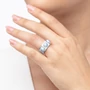 Kép 3/5 - Bernadotte Jewellery Candy gyűrű Azúr