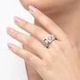 Kép 3/5 - Bernadotte Jewellery Candy gyűrű Champagne