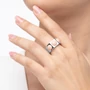 Kép 3/5 - Bernadotte Jewellery Candy gyűrű Korall