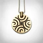 Kép 1/3 - Art Deco nyaklánc Bernadotte Jewellery