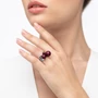 Kép 3/5 - Bernadotte Jewellery Universe Burgundy gyűrű ezüst