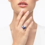 Kép 5/5 - Bernadotte Jewellery Universe azúr gyűrű ezüst