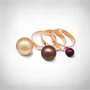 Kép 2/4 - Bernadotte Jewellery Universe Joy gyűrű rosegold