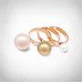 Kép 2/4 - Bernadotte Jewellery Universe City Glam gyűrű rosegold