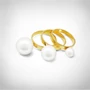 Kép 2/7 - Bernadotte Jewellery Universe Iris gyűrű arany