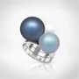 Kép 1/5 - Bernadotte Jewellery Universe azúr gyűrű ezüst