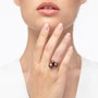 Kép 5/5 - Bernadotte Jewellery Universe Velvet Brown gyűrű rosegold