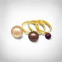 Kép 2/5 - Bernadotte Jewellery Universe Joy gyűrű arany