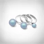 Kép 2/5 - UNIVERSE IRID LIGHT BLUE GYŰRŰ