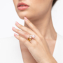 Kép 3/5 - Bernadotte Jewellery Universe City Glam gyűrű arany