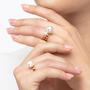 Kép 6/7 - Bernadotte Jewellery Universe Iris gyűrű arany